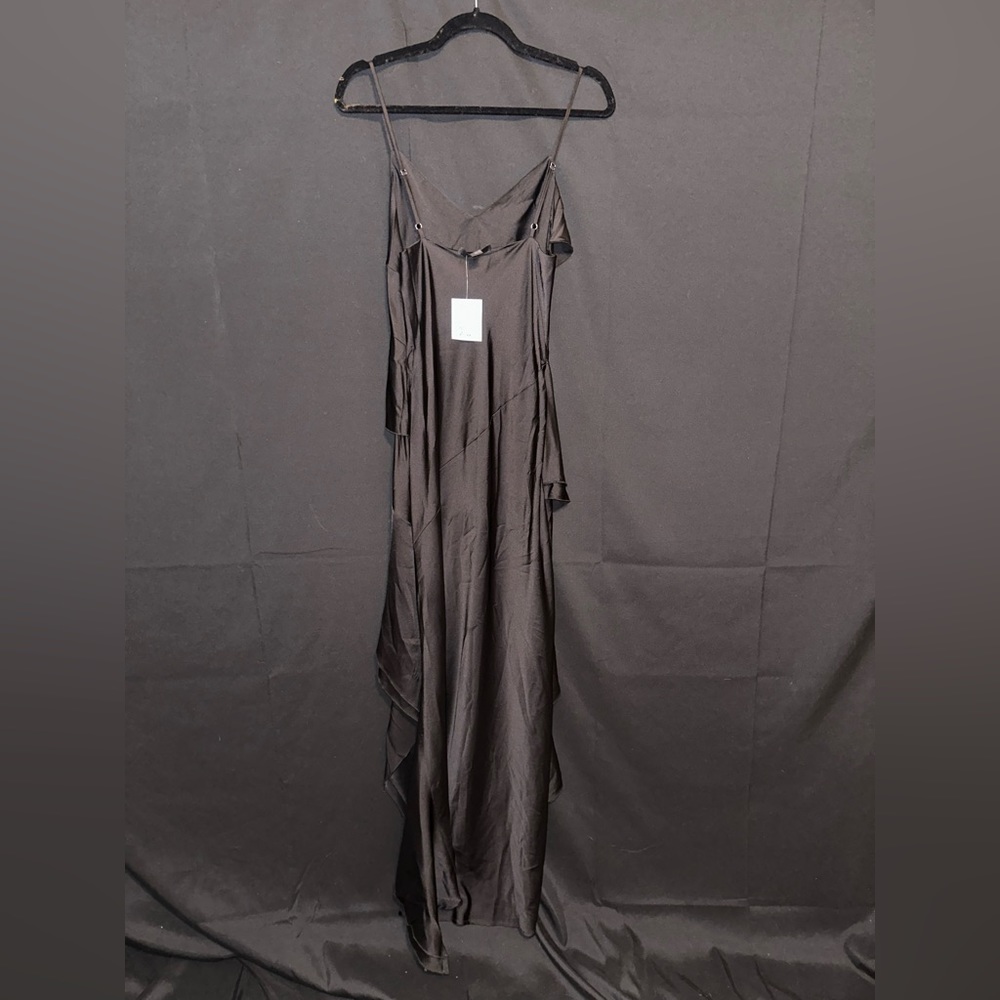 🆕 || F21 || Satin Ruffle High-Low Dress - Picture 7 of 8